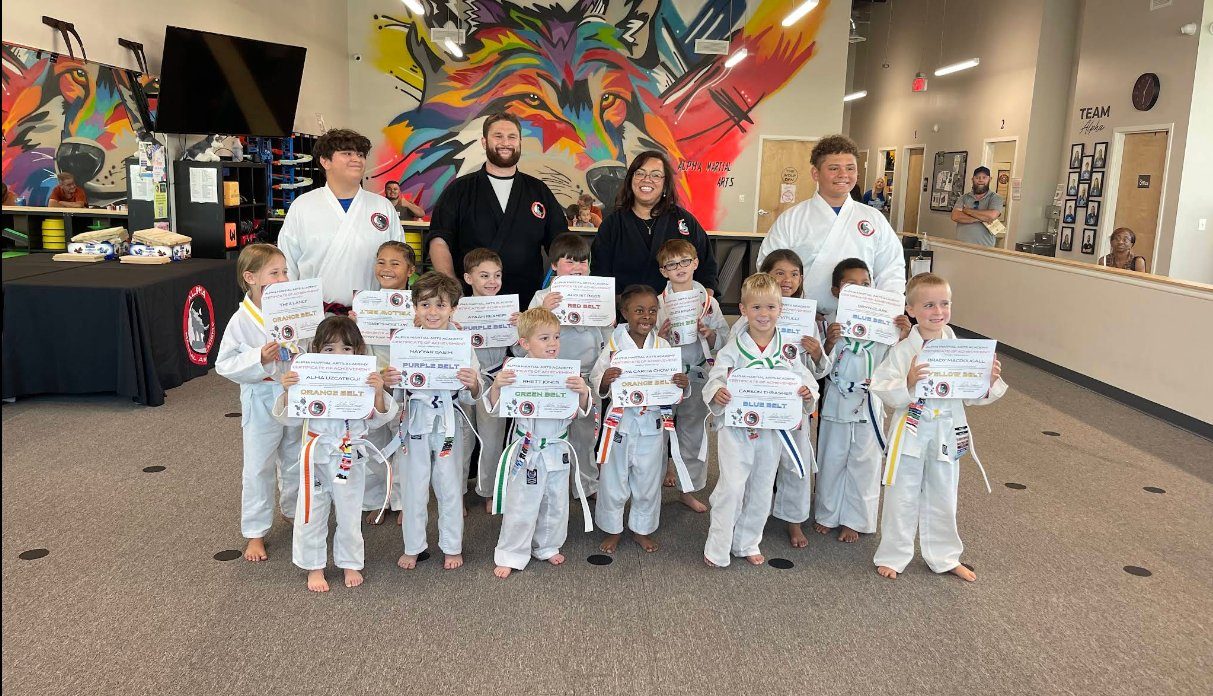 Belt graduation ceremony